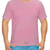 Polo Clásico en Algodón Jersey Rosado