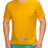 100% Algodón Reactivo Compactado Amarillo Oro