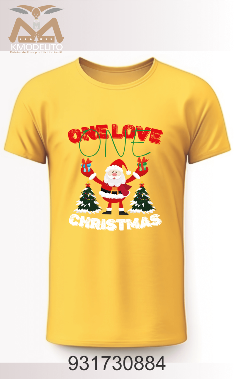 Polos Navideños de Algodón 100%