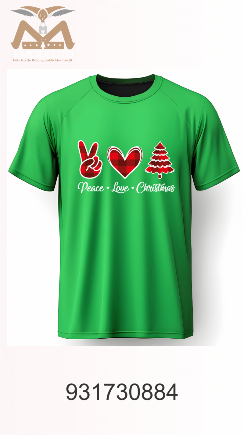 Polos Navideños de Algodón 100%