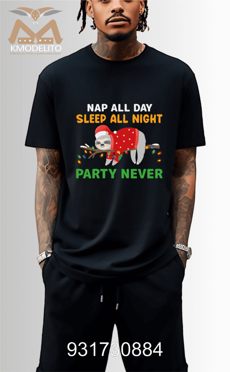 Polos Navideños de Algodón 100%