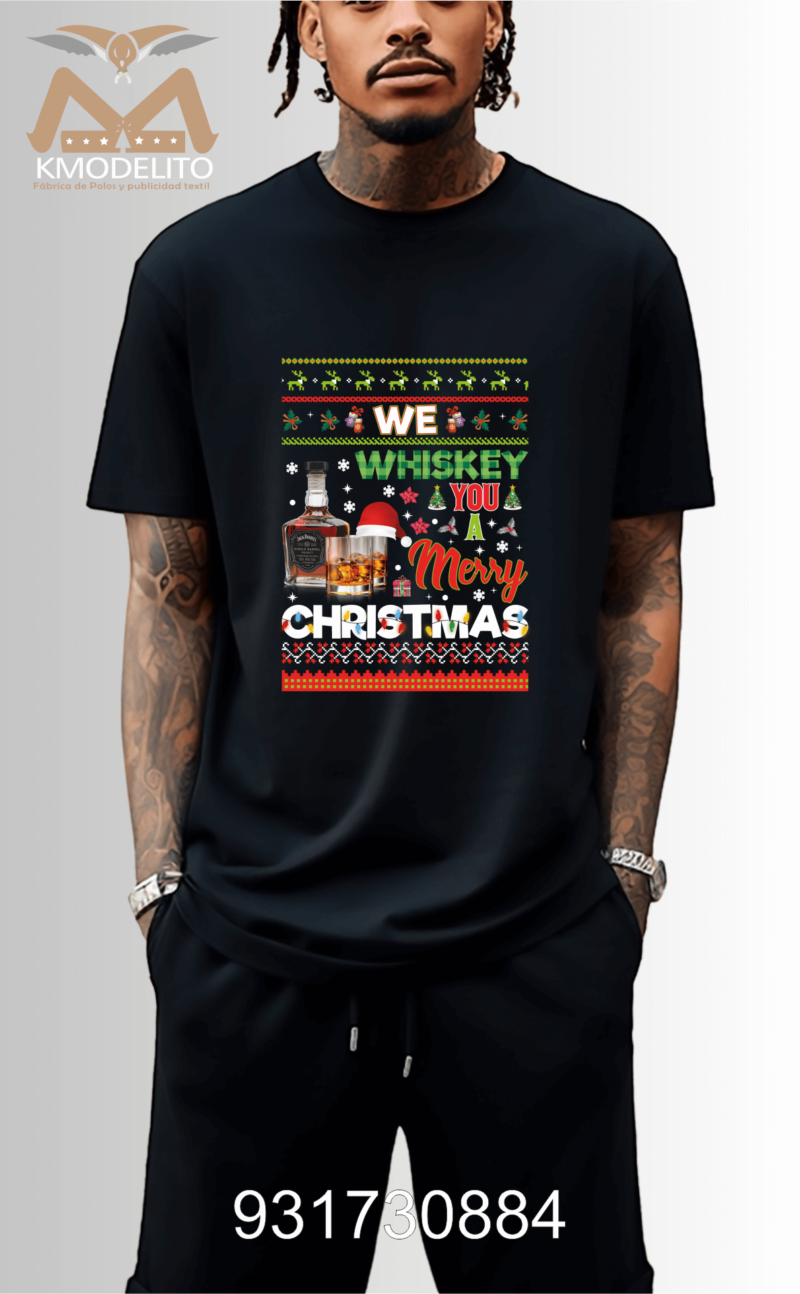 Polos Navideños de Algodón 100%