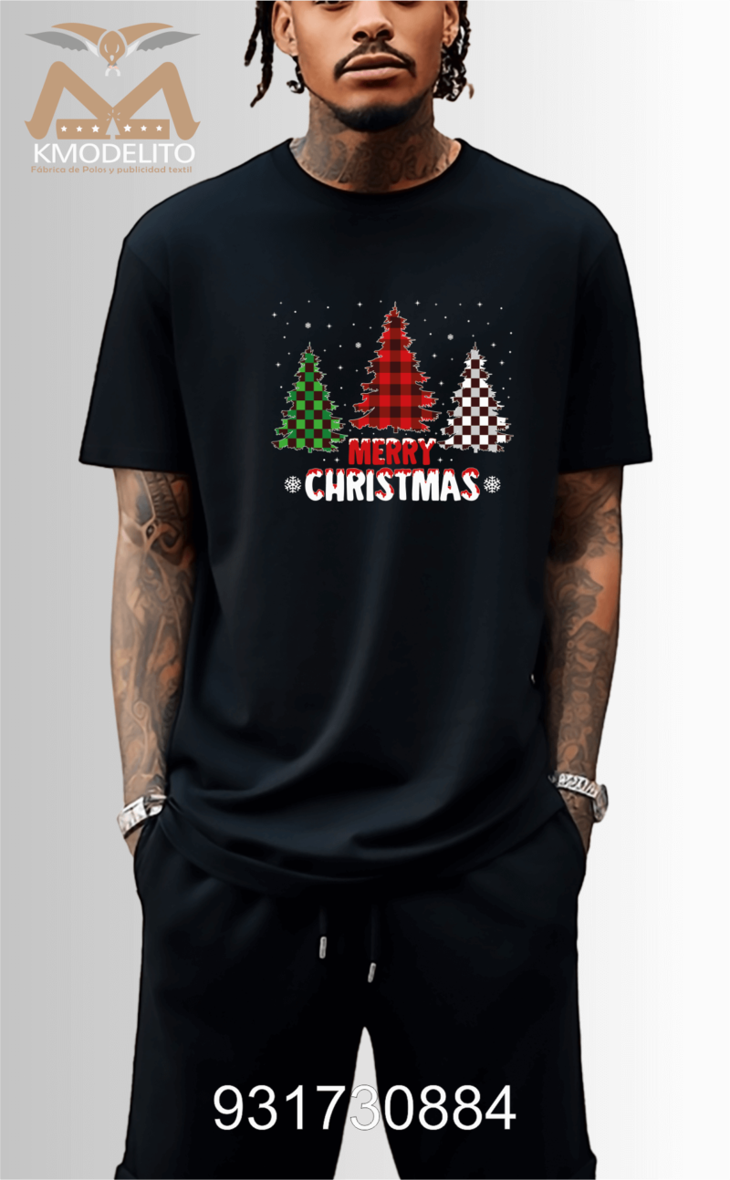 Polos Navideños de Algodón 100%