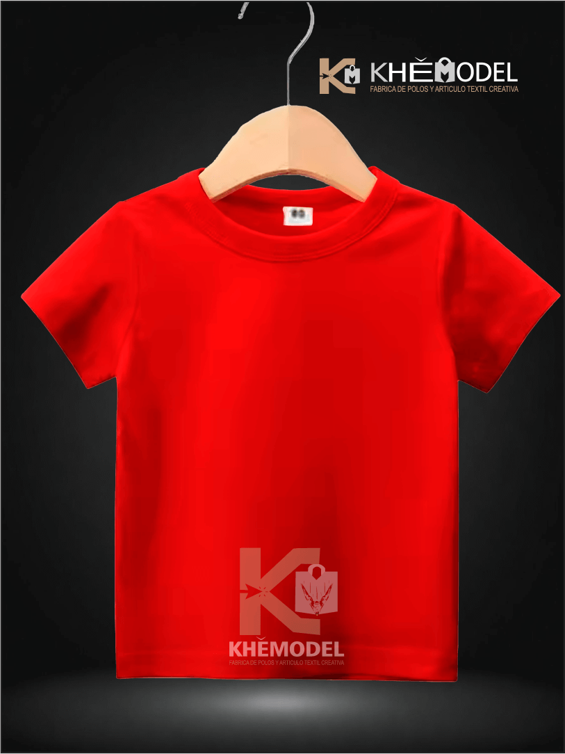 polos rojo niño