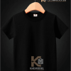 Polos Niños Negro 100% Algodón Reactivo Compactado